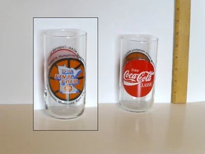 1992 NCAA Basketball Final Four Glass Humphrey Metrodome Coca Cola. - Picture 1 of 1