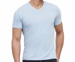 New Kenneth Cole Reaction SHORT SLEEVE V-NECK SLUB HENLEY NWT  - Picture 1 of 5