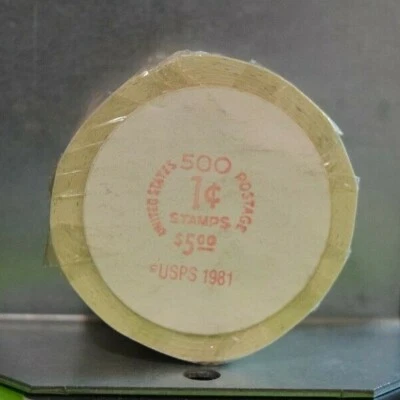 US Scott 1897 Label Error 500 Stamp Coil Roll In Original Packaging VF MNH - Image 1 of 3