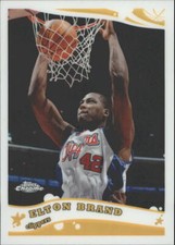 2005-06 Topps Chrome Basketball Refractor #86 Elton Brand /999