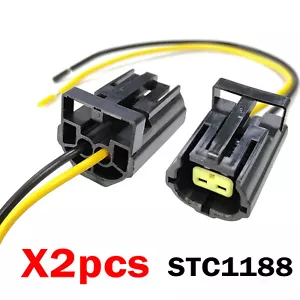 2x For Land Rover Defender Rear Indicator Lamp Light Bulb Holder Connector Plug - Picture 1 of 6