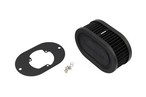 Pleated Carburettor Air Filter Baseplate to fit Pierburg 2B2, 2B4, 2B5 - 65mm - Picture 1 of 5