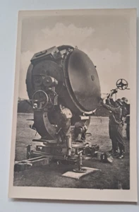 postcard  german  flak luftwaffle surchlight  FELDPOST WW2 - Picture 1 of 2