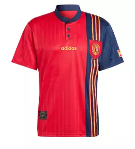 Camiseta de fútbol Adidas España 1996 local para hombre roja audaz IT7754 - Imagen 1 de 6