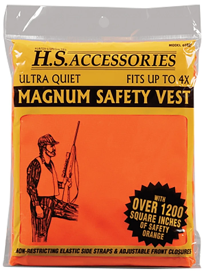 Hunters Specialties HS02002 Safety Vest Magnum Fits up to 4XL Chest Orange - Изображение 1 из 1