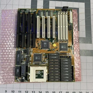 Vintage Motherboard SiSP54C VER A Socket 5 SiS 85C501/502/503 PCI ISA RETRO PC - Picture 1 of 24