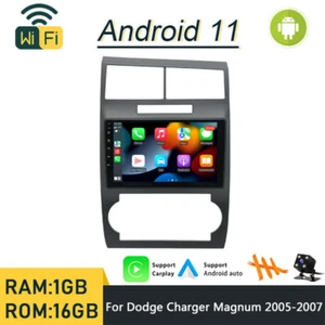 9" Android Car Stereo Radio Carplay GPS WiFi For Dodge Charger Magnum 2005-07 - Bild 1 von 16