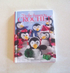 Needlecraft Shop "Tis the Season to Crochet" Pattern Book Hardback - Picture 1 of 2