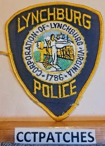 LYNCHBURG, VIRGINIA POLICE SHOULDER PATCH VA - Picture 1 of 2