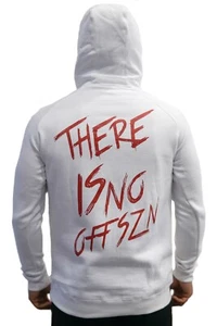 TF Signature Hoodie, White/Red (Alphalete, Tino Fit Wear) - Picture 1 of 2