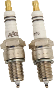 ACCEL - 2410A - "Cyclelite" Platinum U-Groove Spark Plugs for Harley-Davidson El - Picture 1 of 1