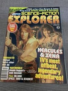 Science-Fiction Explorer Mag Kevin Sorbo Lucy Lawless December 1995 With Posters - Picture 1 of 12