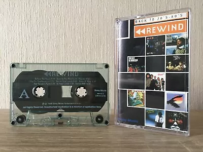 Rewind 70s 80s Compilation Kansas Judas Priest Toto Warrant Europe Cassette Tape - Image 1 of 3