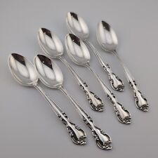 Easterling American Classic Sterling Silver Demitasse Spoons - 4 3/8" - Set of 6