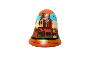 Calsbad Caverns Souvenir Refrigerator Magnet Hand Painted Desert Southwest Bell - Picture 1 of 5