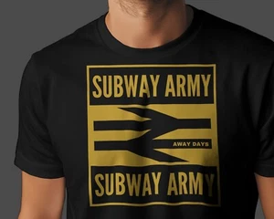 SUBWAY ARMY Away Days T-Shirt | Hooligans Wolverhampton Yam Yam Bridge Boys - Picture 1 of 7