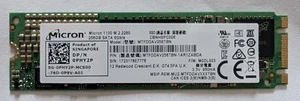 Micron 1100 M.2 2280 256GB SSD Solid State Drive MTFDDAV256TBN - Afbeelding 1 van 2