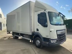 2016/16 DAF LF45 (150 BHP) 7.5T 2OFT GRP BOX BODY WITH COLUMN TAIL LIFT. - Picture 1 of 3