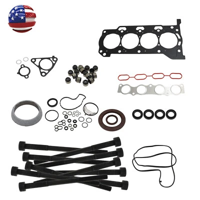 Kit de junta de culata con perno para Lexus CT200h 2020 Toyota Corolla 2011-2017 Foto 1 de 4