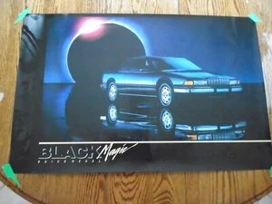 1989 NOS GENERAL MOTORS BUICK REGAL 34 X 22 FACTORY DEALER SALES POSTER - Picture 1 of 8