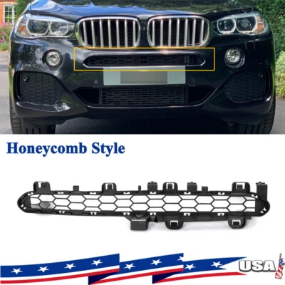 51118054013 Front Bumper Upper Grille Grill For BMW X5 2014 2015 2016 2017 2018 Foto 1 de 4