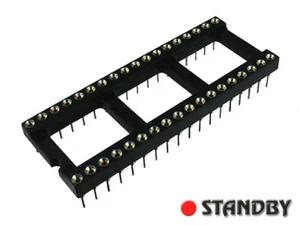 5pcs DIL IC Socket 36 pin Screw Machine Round hole pin PRECI-DIP 110-91-636-4100 - Bild 1 von 1