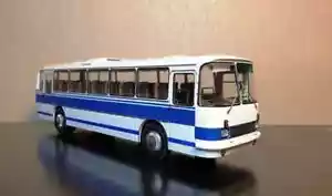 LAZ 699R AZUL MARINO/BLANCO PRECIO 1:43 ¡Nuevo! - Imagen 1 de 8