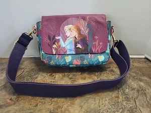 Disney Frozen Anna and Elsa Small Crossbody Bag - Picture 1 of 8