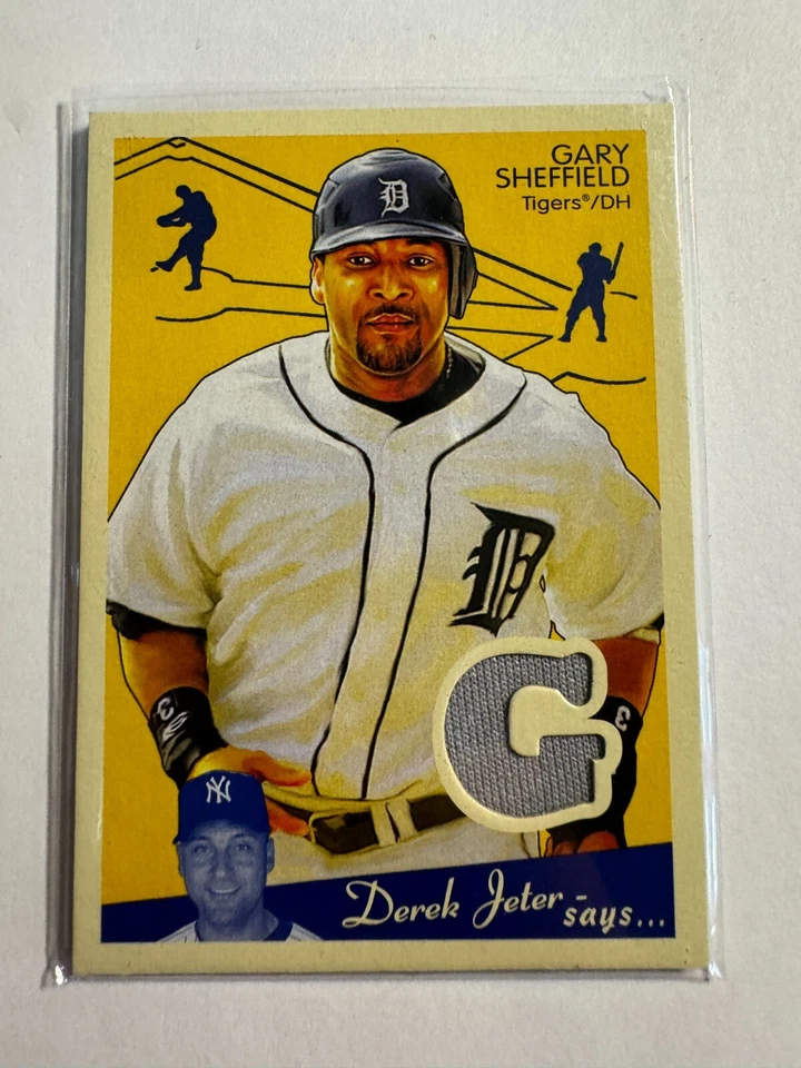 K136,203 - 2008 Upper Deck Goudey Memorabilia #GS Gary Sheffield Jersey - Image 1 of 1