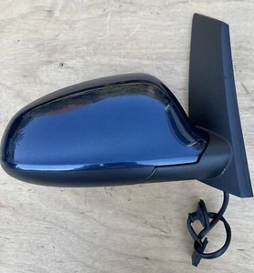 Espejo retrovisor de puerta azul Vauxhall Astra MK6 J Drivers OS 021094 - Imagen 1 de 11