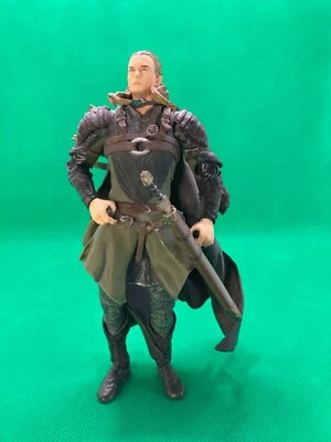 Figura de acción suelta Toybiz LOTR 2002 The Two Towers Legolas 6,5" Foto 1 de 4