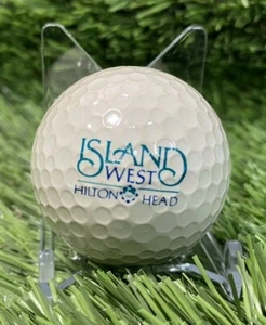 Vintage Island West Hilton Head logo Maxfli Golf Ball - Picture 1 of 3