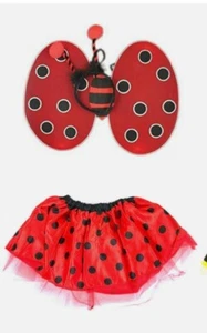 x6 Ladybird Wings, Boppers and Tutu Halloween fancy dress - Picture 1 of 1