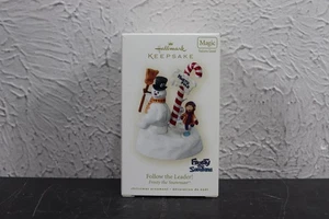 2008 Hallmark Ornament Follow The Leader Frosty The Snowman Magic Sound - Bild 1 von 3