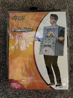 Spirit Halloween Alcoholímetro Adulto Disfraz Divertido Golpe Aquí Foto 1 de 4