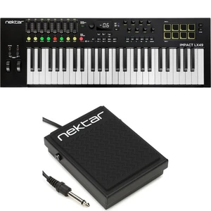 Nektar Impact LX49 mk3 MIDI Controller with Footswitch Pedal - Picture 1 of 1