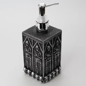 Skull Hand Sanitizer Bottled Resin Storage - Picture 1 of 7