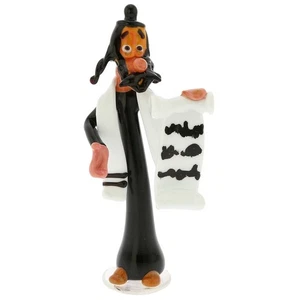 GlassOfVenice Murano Glass Rabbi with Torah - Picture 1 of 7