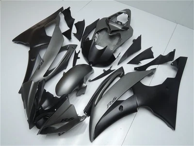 Bolts + Matte Gray Black Fairing Fit for Yamaha YZF R6 2013 2014 2015 2016 Foto 1 de 4