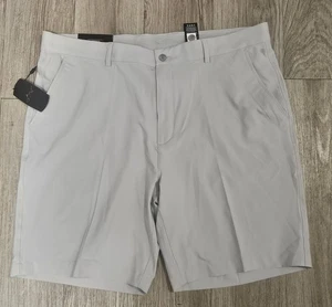NA NWT GREG NORMAN mens performance stretch shorts RT $59.50 SIZE 38 KHAKI - Picture 1 of 22
