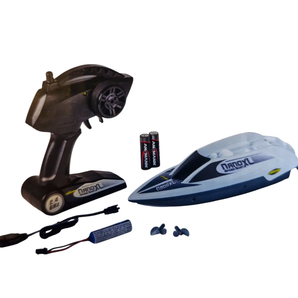 Carson Modellsport Speed Boat Nano XL RC Motorboot 100% RtR 270 mm - Bild 1 von 3