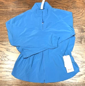 NEW Lululemon UV-Protective Cinch-Waist Running Jacket Pool Party  Size S & M - Picture 1 of 10