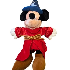 Disney Store Mickey Mouse Sorcerer Fantasia Plüschtier 22 Zoll Stofftier - Bild 1 von 9