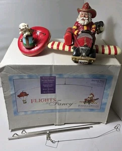 MÖGLICHE TRÄUME FLIGHTS OF FANCY Feuerwehrmann Weihnachtsmann & Dalmatiner Hund Wagemutiges Duo 465178 - Bild 1 von 18