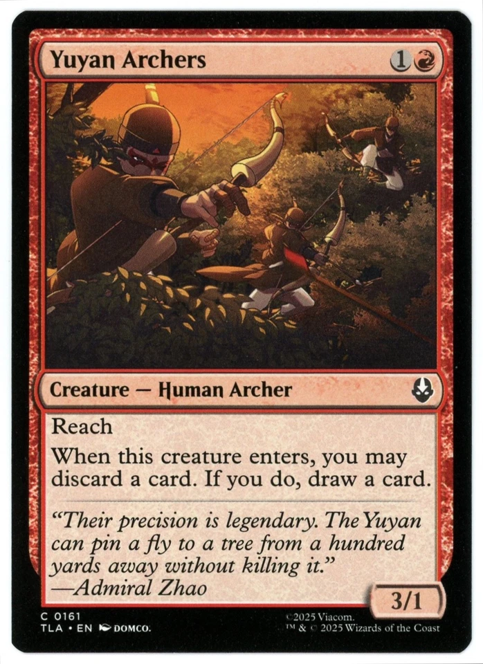 Yuyan Archers - 0161 - Avatar: The Last Airbender TLA - MTG - NM/M - Image 1 of 1