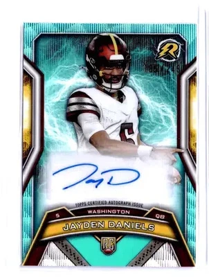 2025 Topps Resurgence Jayden Daniels #RRS-JD RC - Image 1 of 3