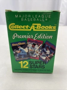 1990 Collect-A-Books Baseball Series 1 Box #3 Sealed Canseco, Gehrig, Clemente - Picture 1 of 4