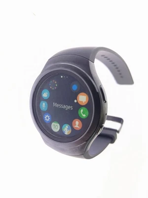 Original Samsung Galaxy Gear S2 SM-R720 42mm Stainless Steel Case Black - Image 1 of 4