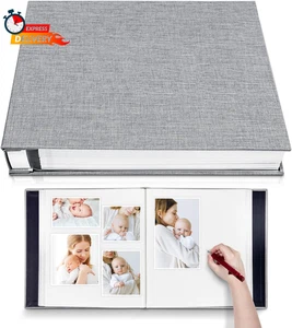 Fotoalbum selbstklebend 3x5 4x6 5x7 6x8 8x10 8,5x11 11x10,6 magnetisch Sammelalbum - Bild 1 von 7