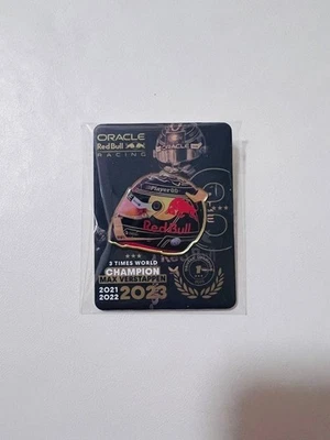 Red Bull Racing Max Verstappen 2023 Champion Helmet Pin Japan Exclusive Suzuka - Image 1 of 3